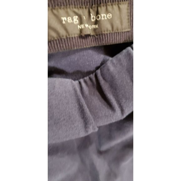 Rag and Bone Women's Black Tapered Ankle Dress Pants Waist 26 Back Zipper - Picture 2 of 7